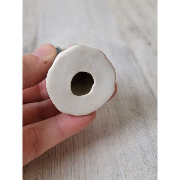 Ceramic blonde mom present gift village accessory xmas - Picture 5 of 5